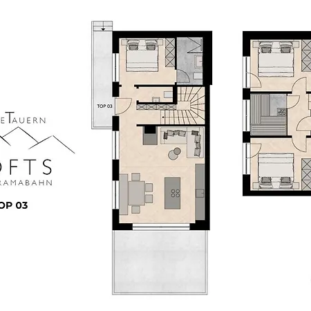 公寓 Hohe Tauern Lofts Panoramabahn By Alpina-holiday *