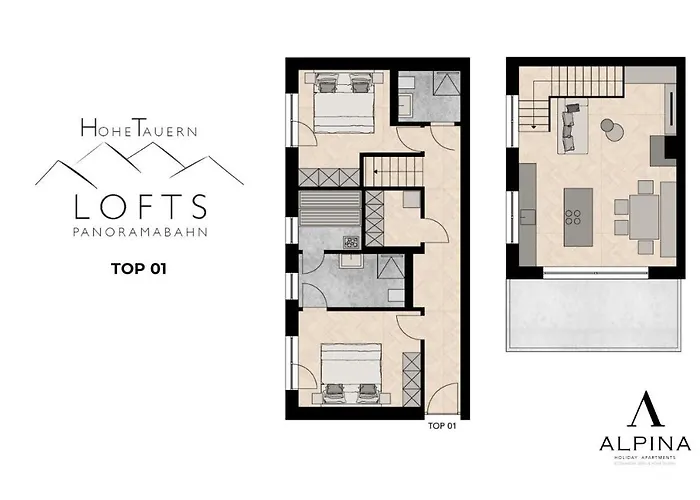 Hohe Tauern Lofts Panoramabahn By Alpina-holiday شقة
